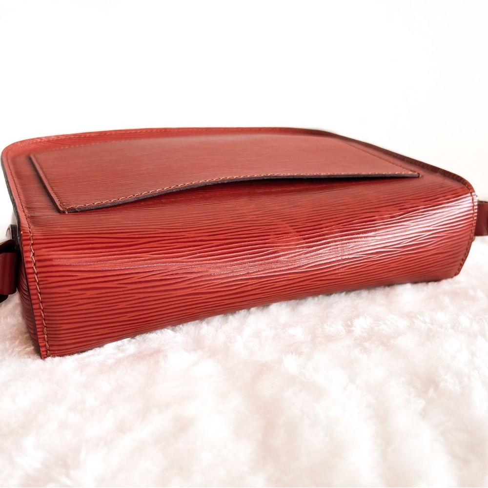 Louis Vuitton Saint Cloud In Brown Epi Leather Vintage Crossbody Shoulder Bag - Picture 7 of 16